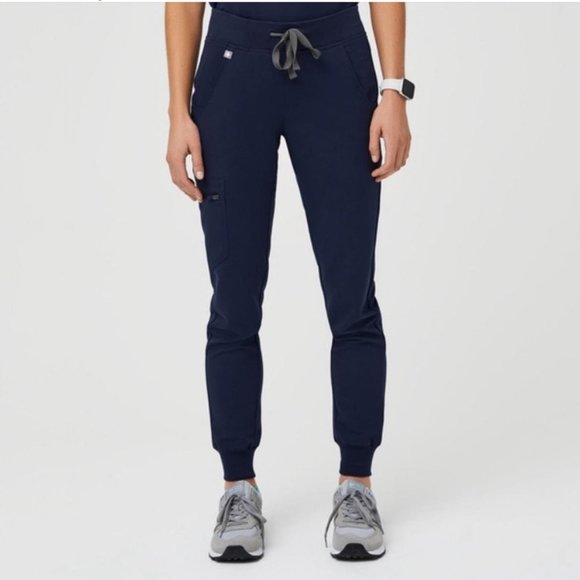 Figs Pants - NWT Figs Zamora Jogger Navy Blue Scrub Pants Size Large